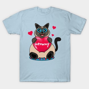 Meowmy's Heart T-Shirt